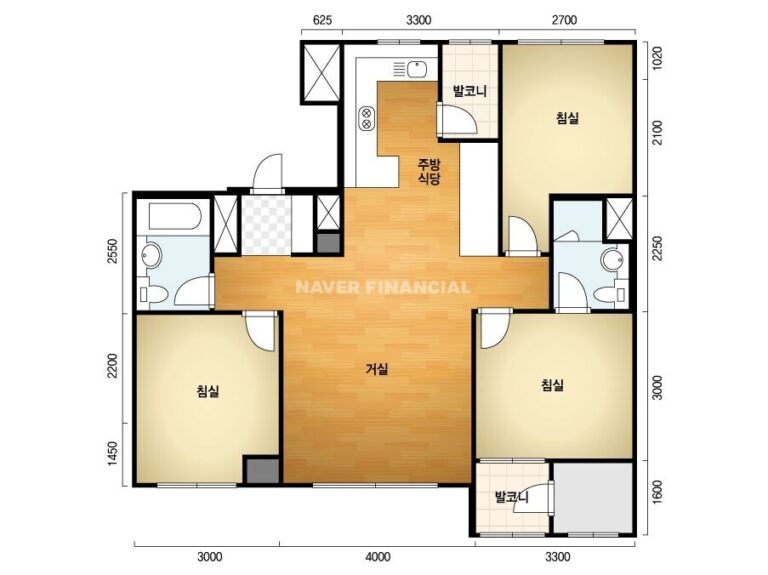 올림픽파크포레온-25평-A타입-평면도